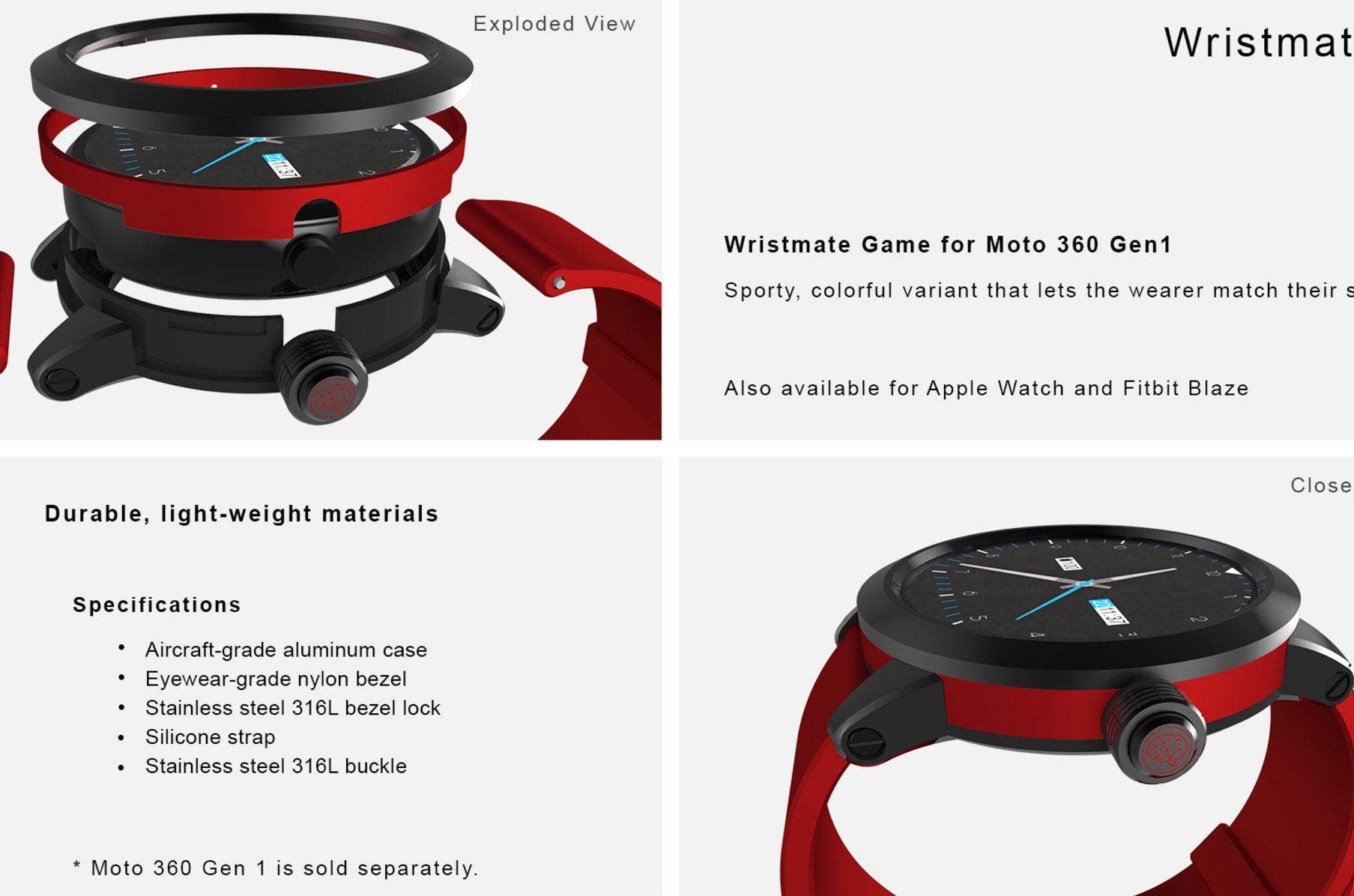 Wristmate smartwatch hot sale