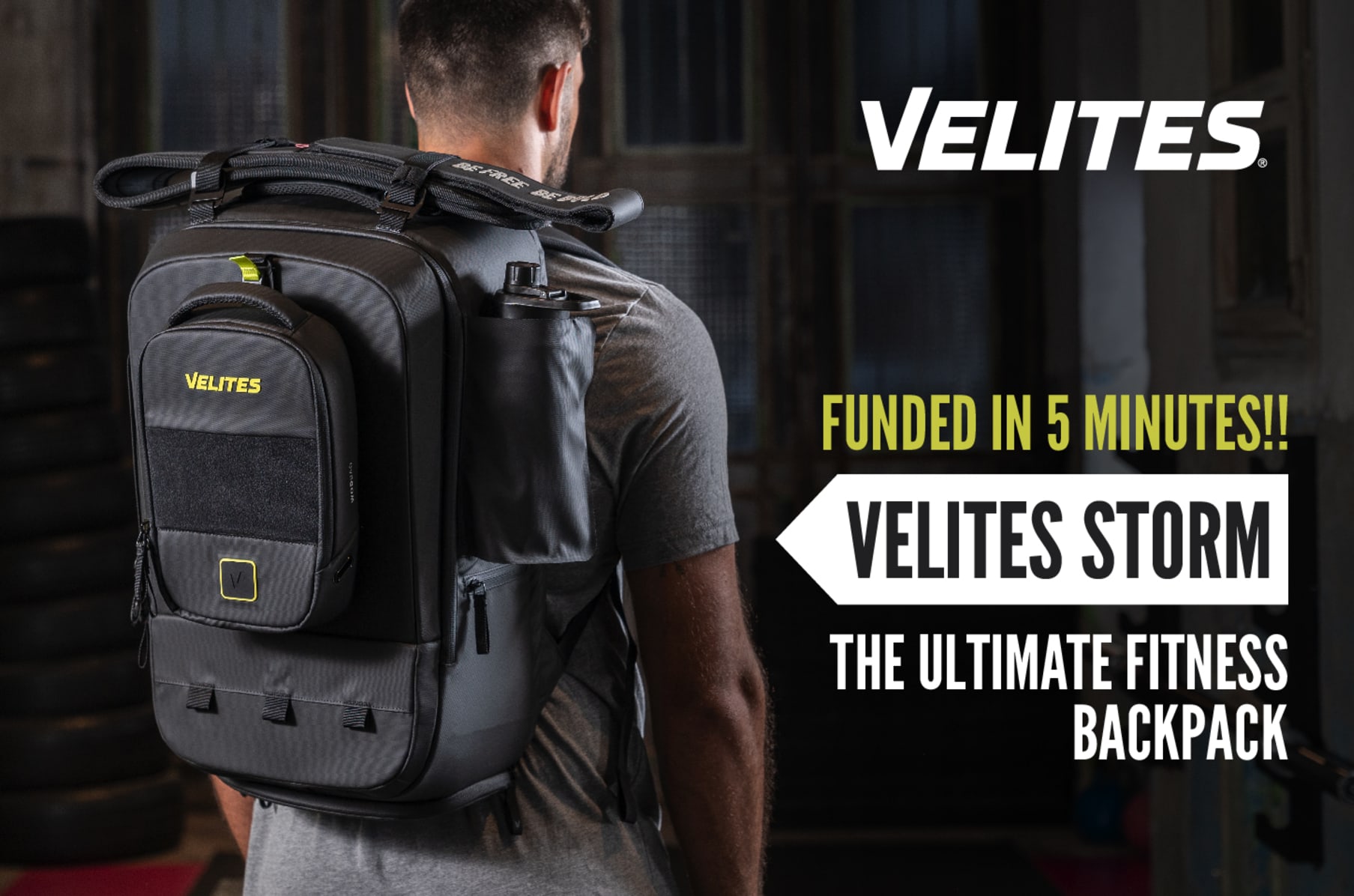 VELITES STORM THE ULTIMATE FITNESS BACKPACK Indiegogo