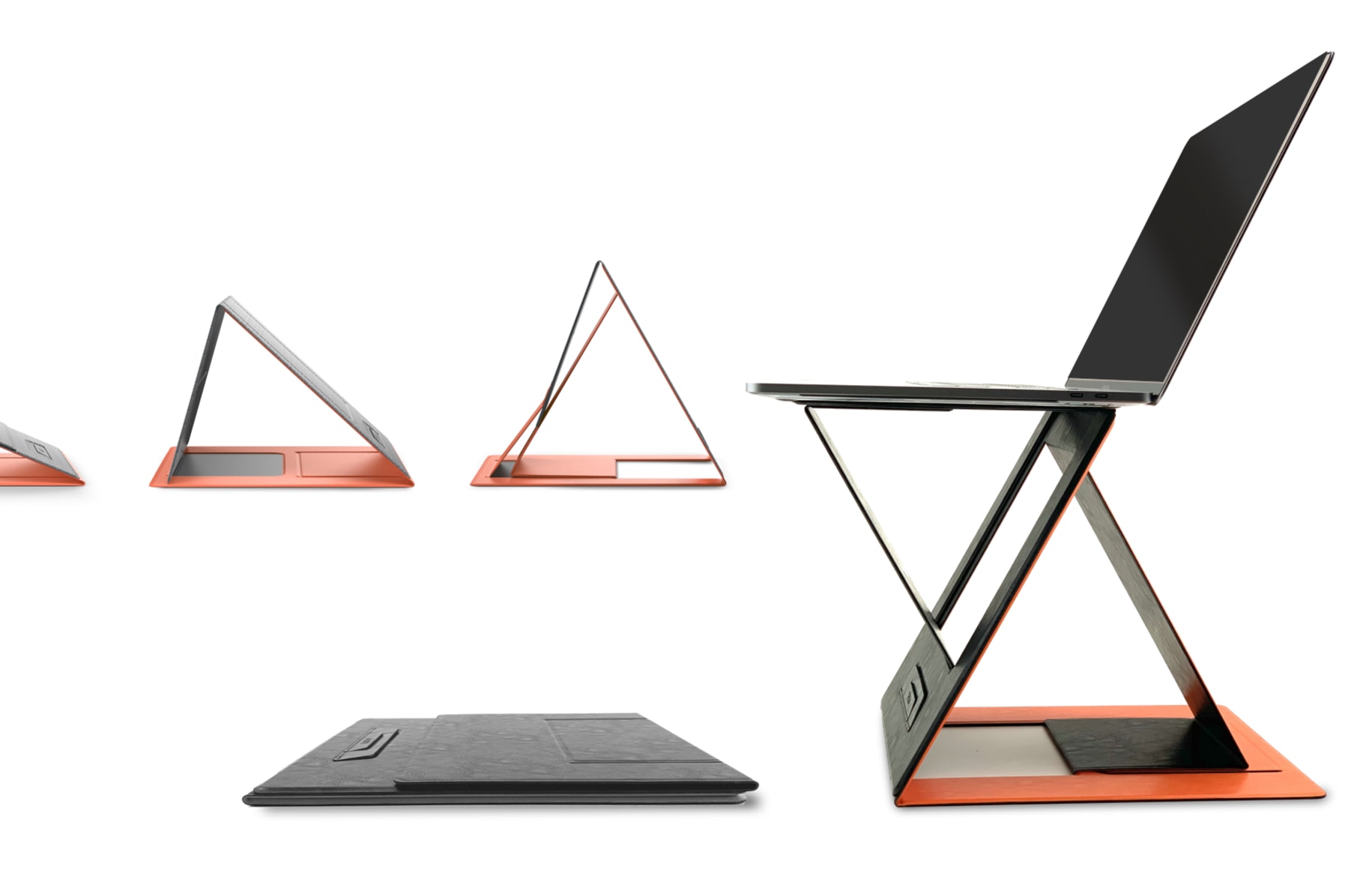 MOFT Z: The 4-in-1 invisible sit-stand laptop desk