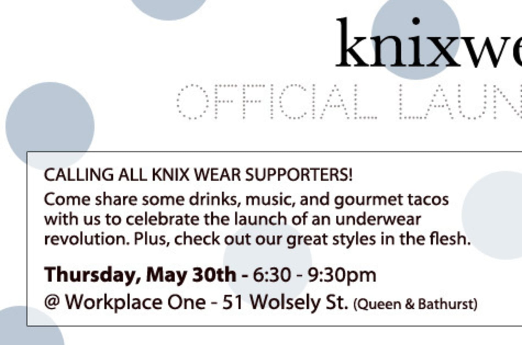 High-Tech ﻿Underwear﻿ at Knix Wear﻿ (50% Off). Two Options Available.