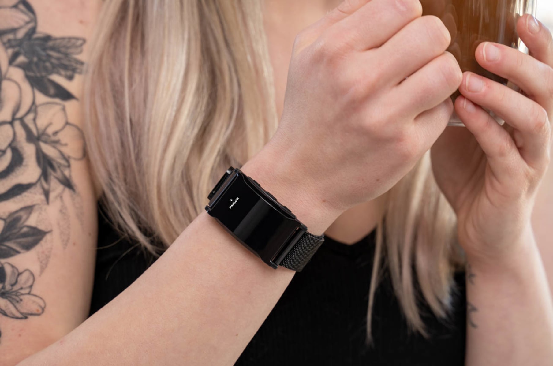 Electric shock online alarm wrist watch