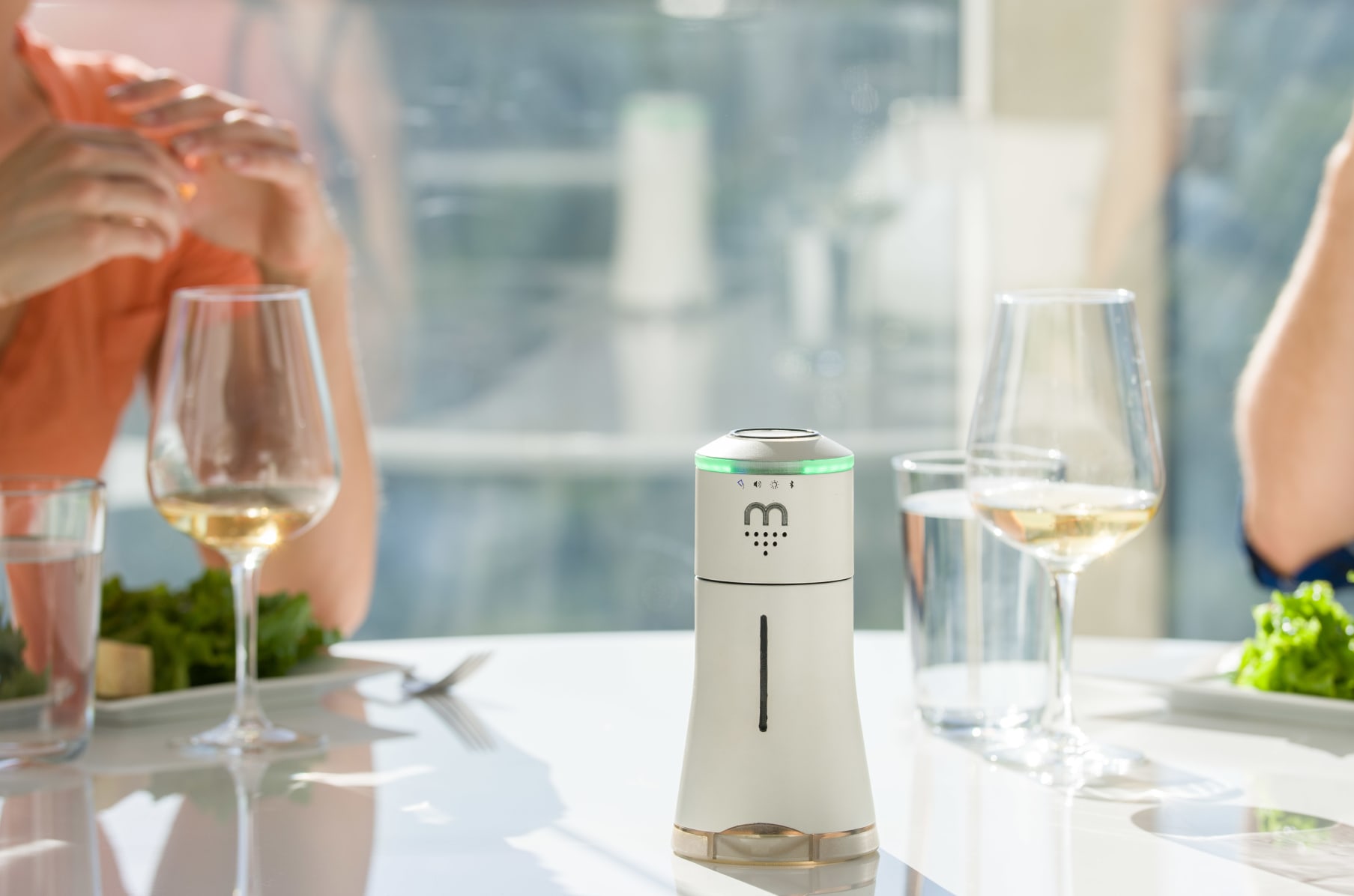 Finally, someone combines a salt shaker, Bluetooth speaker and mood lighting