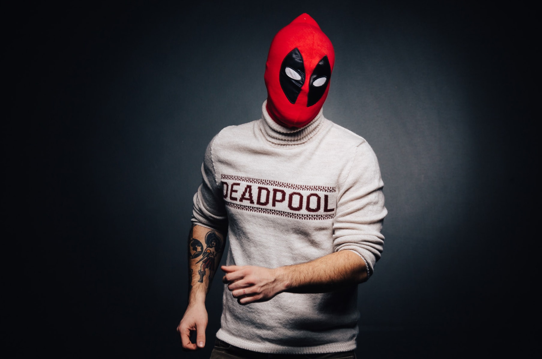 DeadPull Deadpool Pullover Sweater Indiegogo