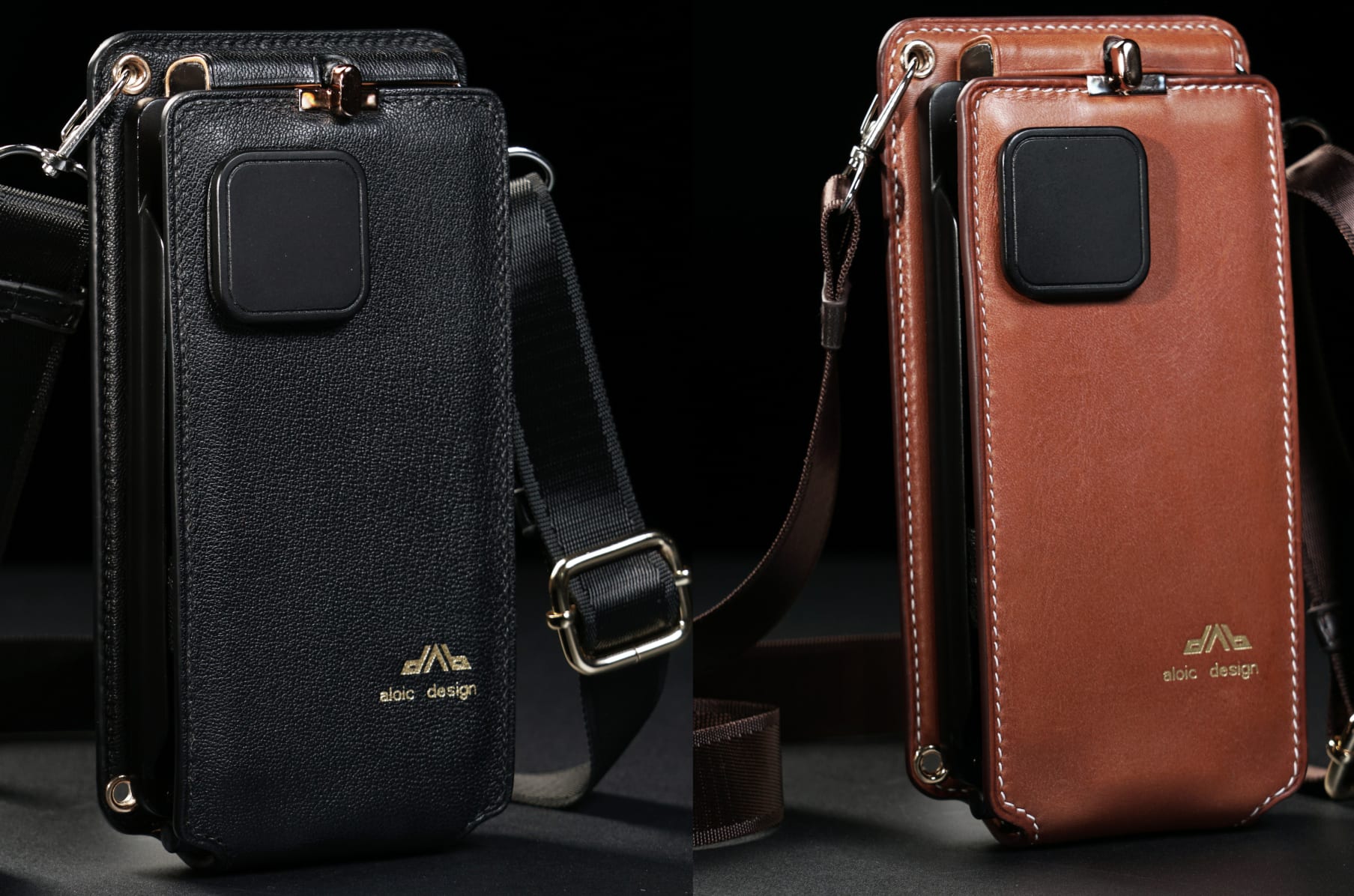 Double-Hold: The First Bag with Phone Bracket Function by DH