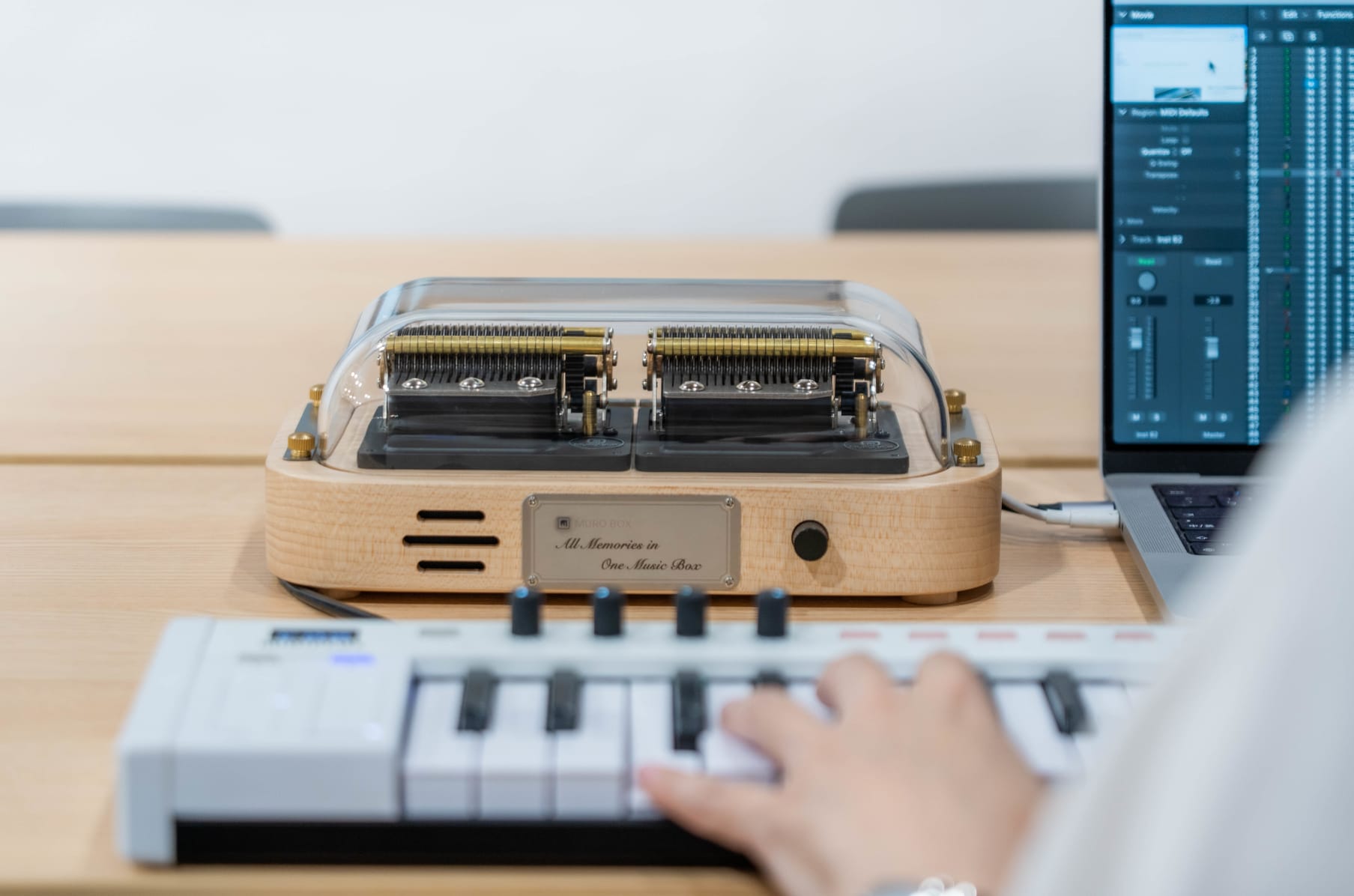 Muro Box-N40: Programmable Mechanical Music Box | Indiegogo