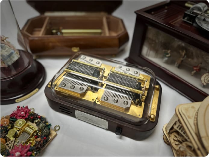 Muro Box-N40: Programmable Mechanical Music Box | Indiegogo