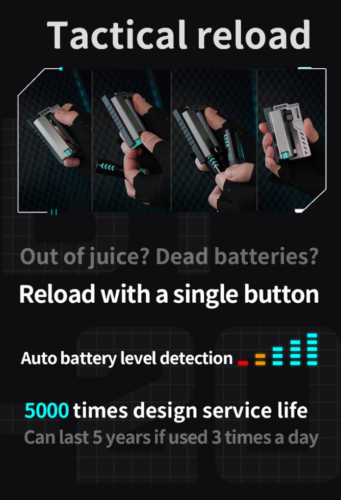 BT-20Wingman: Power bank with detachable batteries | Indiegogo