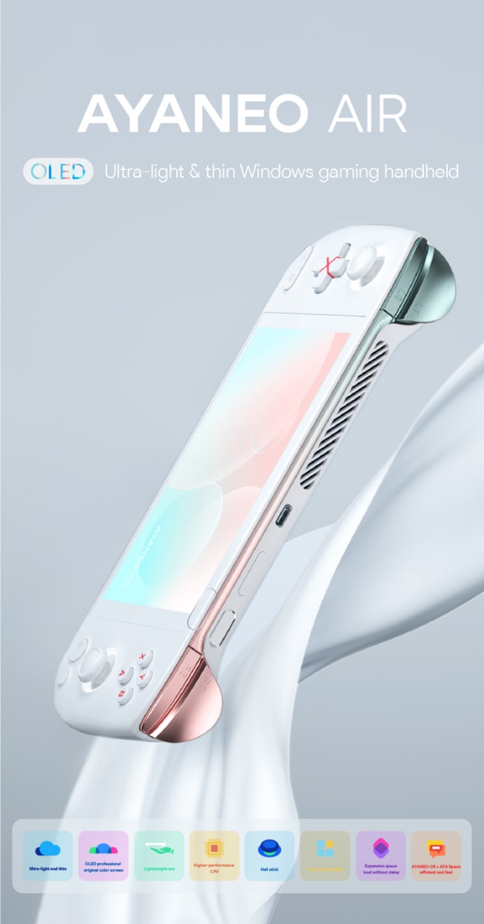 The Aya Neo Air Is A $600 Switch Lite-Sized Pocket PC
