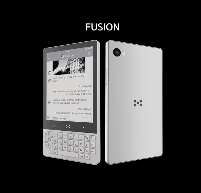 The Minimal Phone: First E-Ink QWERTY Phone | Indiegogo
