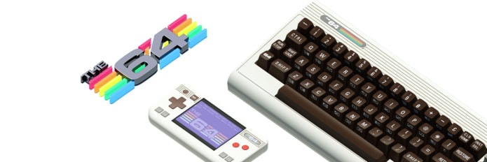 Commodore 64 THEC64 クラシックゲームコンソール Amazon.com: The C64 Maxi Micro Console + Joystick (Retro