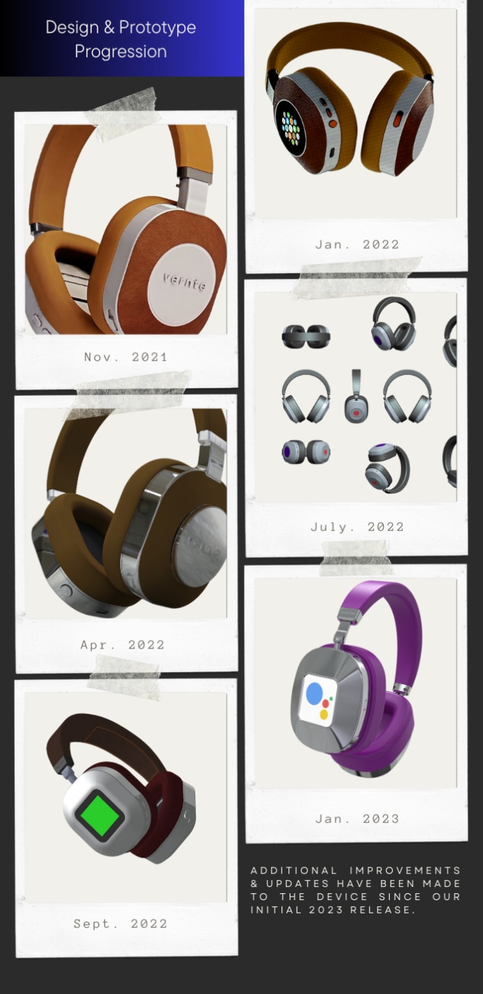 Vernte: First Noise Canceling, AI Smart Headphones | Indiegogo