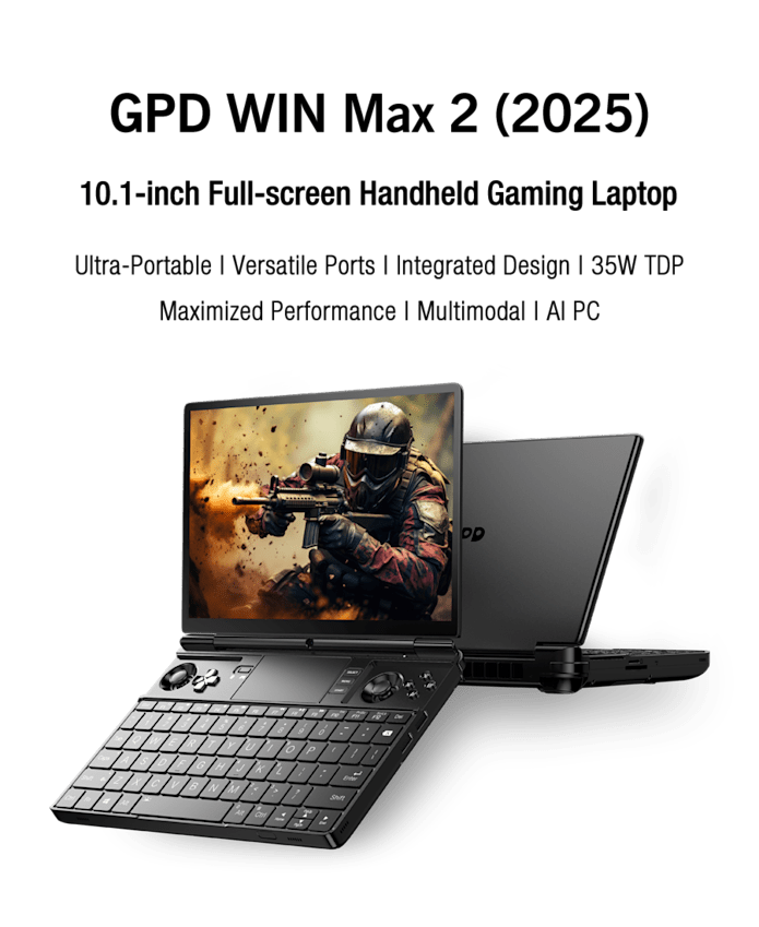 その他ノートPC本体 GPD Win Max 2 2022 32gb 1Tb Amazon.com: GPD Win Max 2 2025 [AMD Ryzen AI 9 HX 370-32GB+