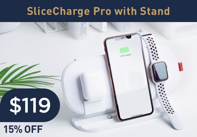 SliceCharge: The 1st 6-coils Wireless Charging Mat | Indiegogo