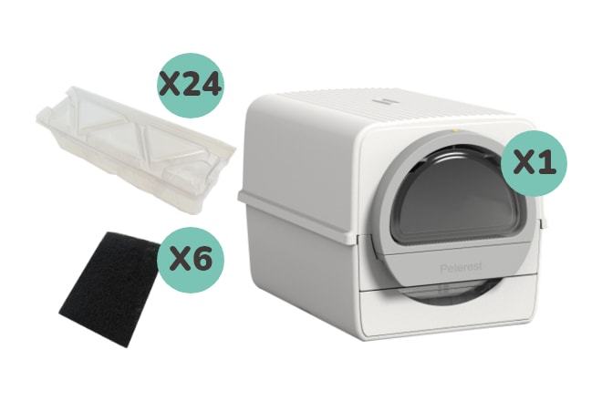 Peterest The World s 1st Scoop Free Cat Litter Box Indiegogo