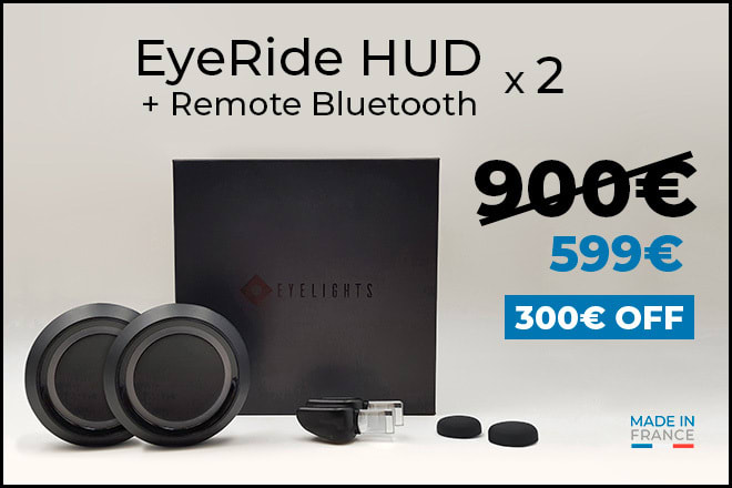 EyeRide HUD : Make Your Helmet Smart. | Indiegogo