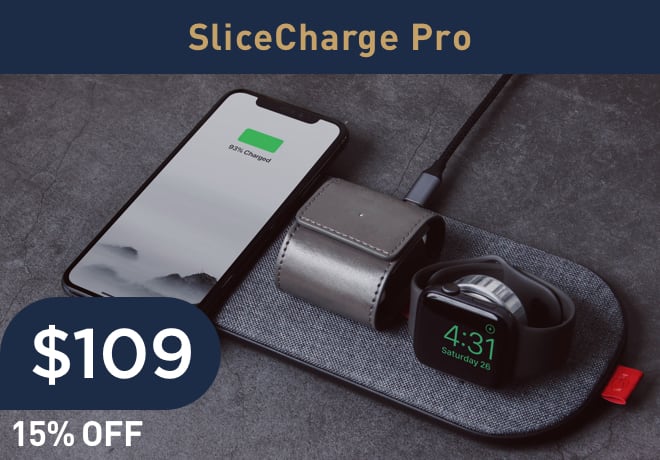 SliceCharge: The 1st 6-coils Wireless Charging Mat | Indiegogo