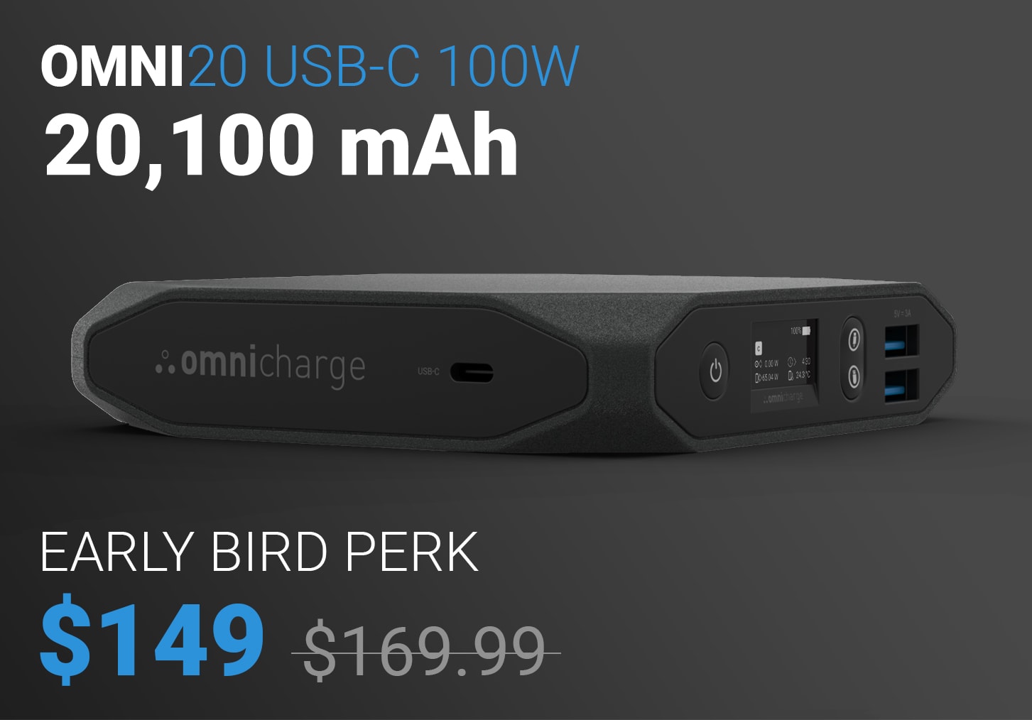 Mobile Charger | High Capacity Power Bank | Omnicharge