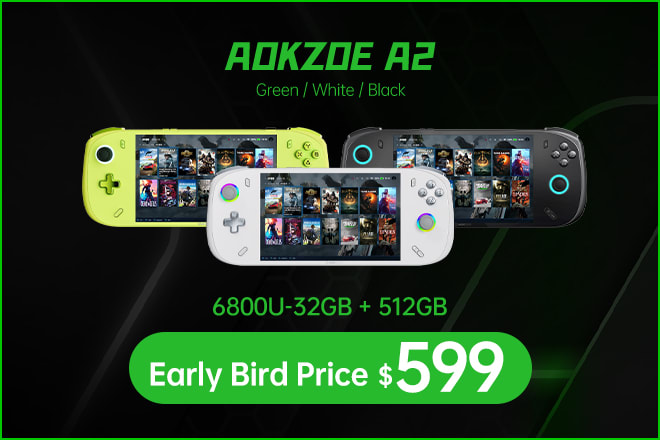 AOKZOE A2: 7840U & 32GB for Top Games, Full Screen | Indiegogo AOKZOE A2: 7840U & 32GB for Top Games, Full Screen | Indiegogo