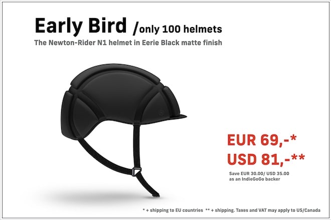 Foldable bike helmet indiegogo online