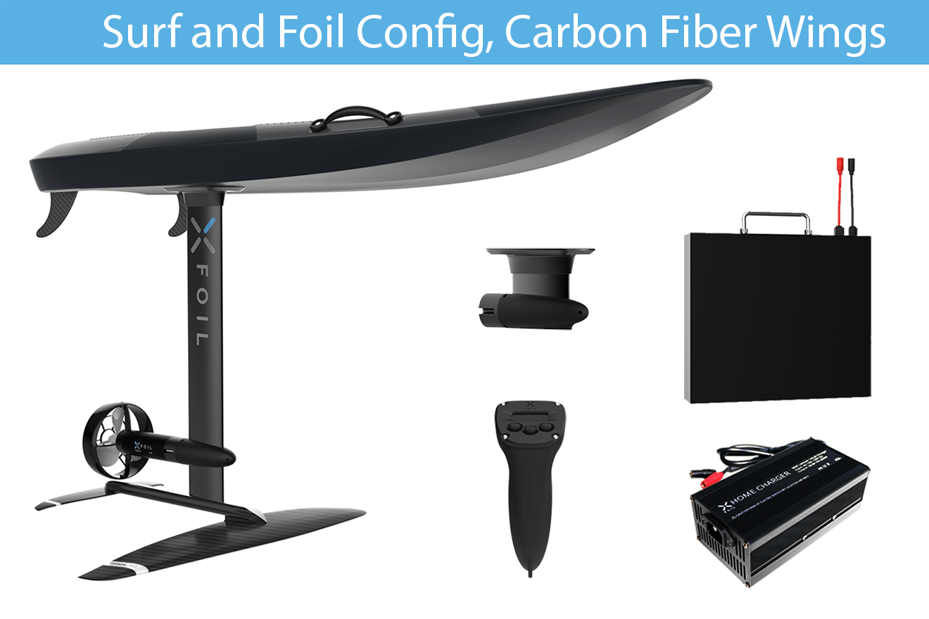 XFoil Electric Carbon Fiber Surf & Hydrofoil Indiegogo