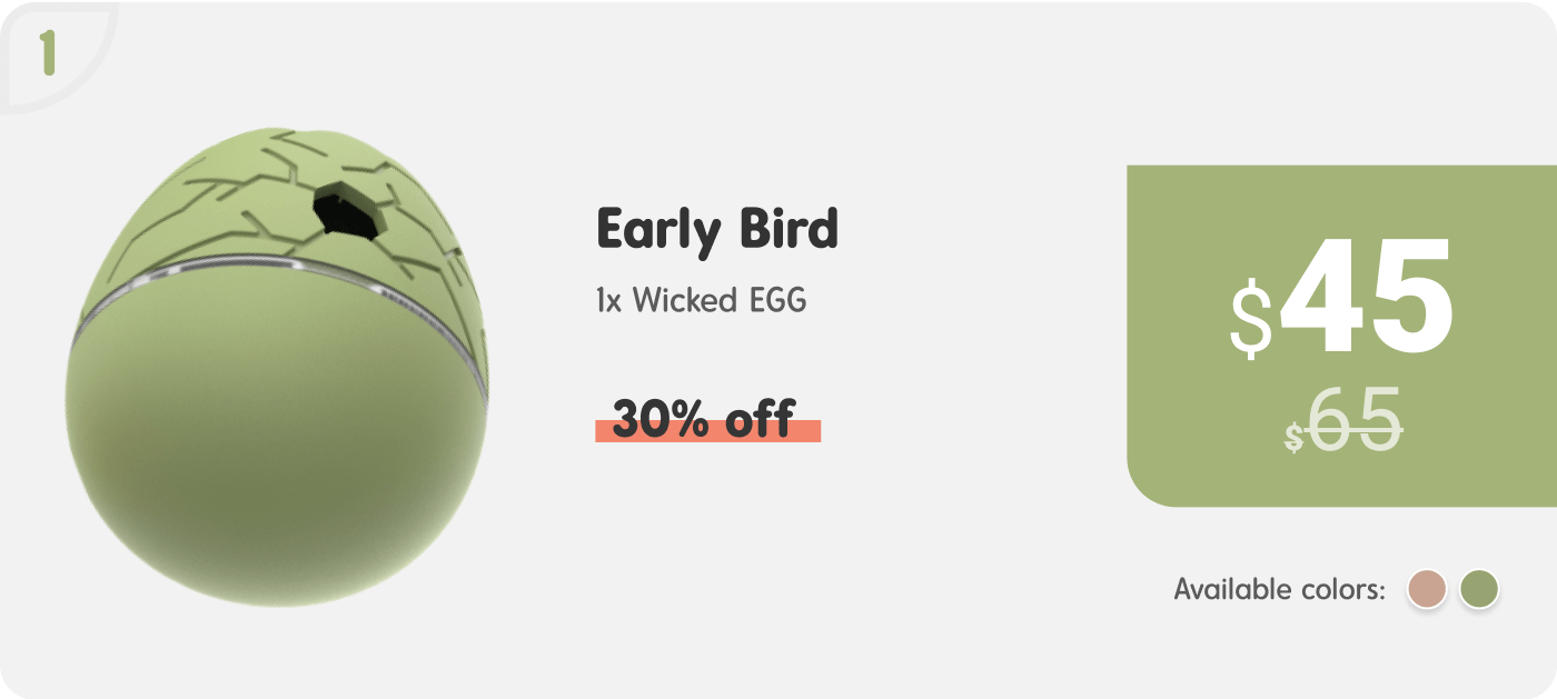 Smart pet toy Wicked Egg