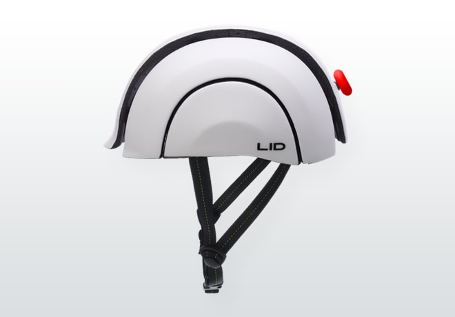 foldable bike helmet indiegogo