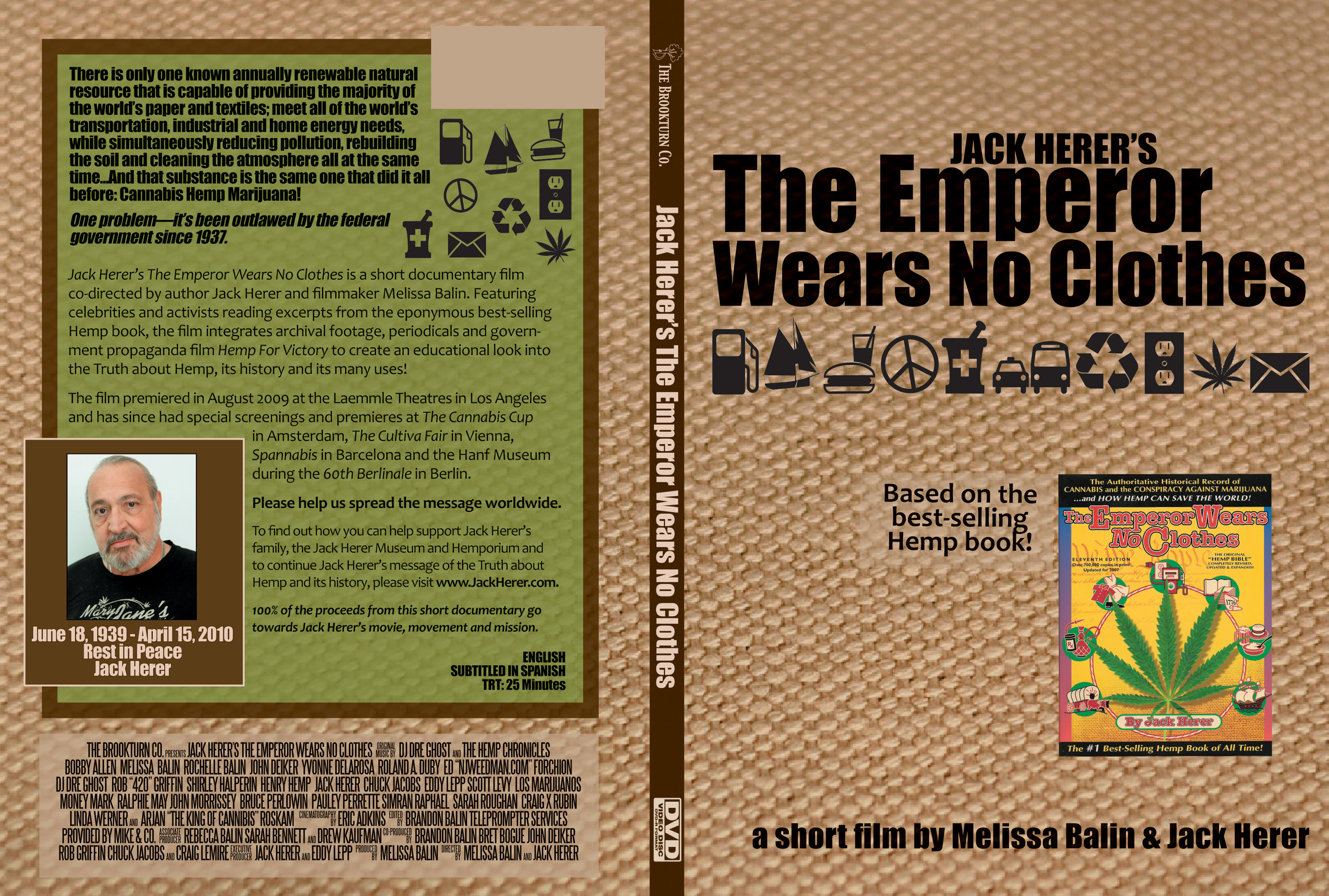 Jack Herer Hemp Bluray Indiegogo