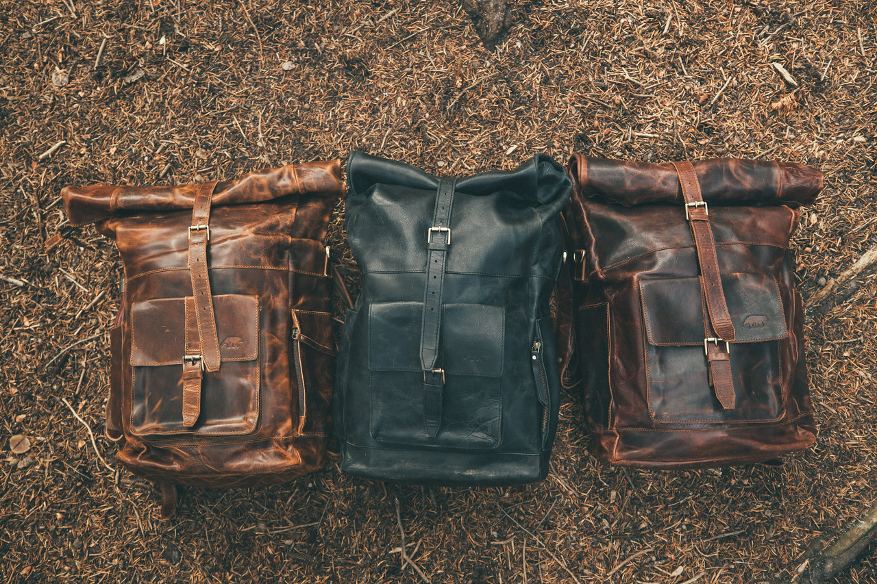 Kobuk store leather backpack