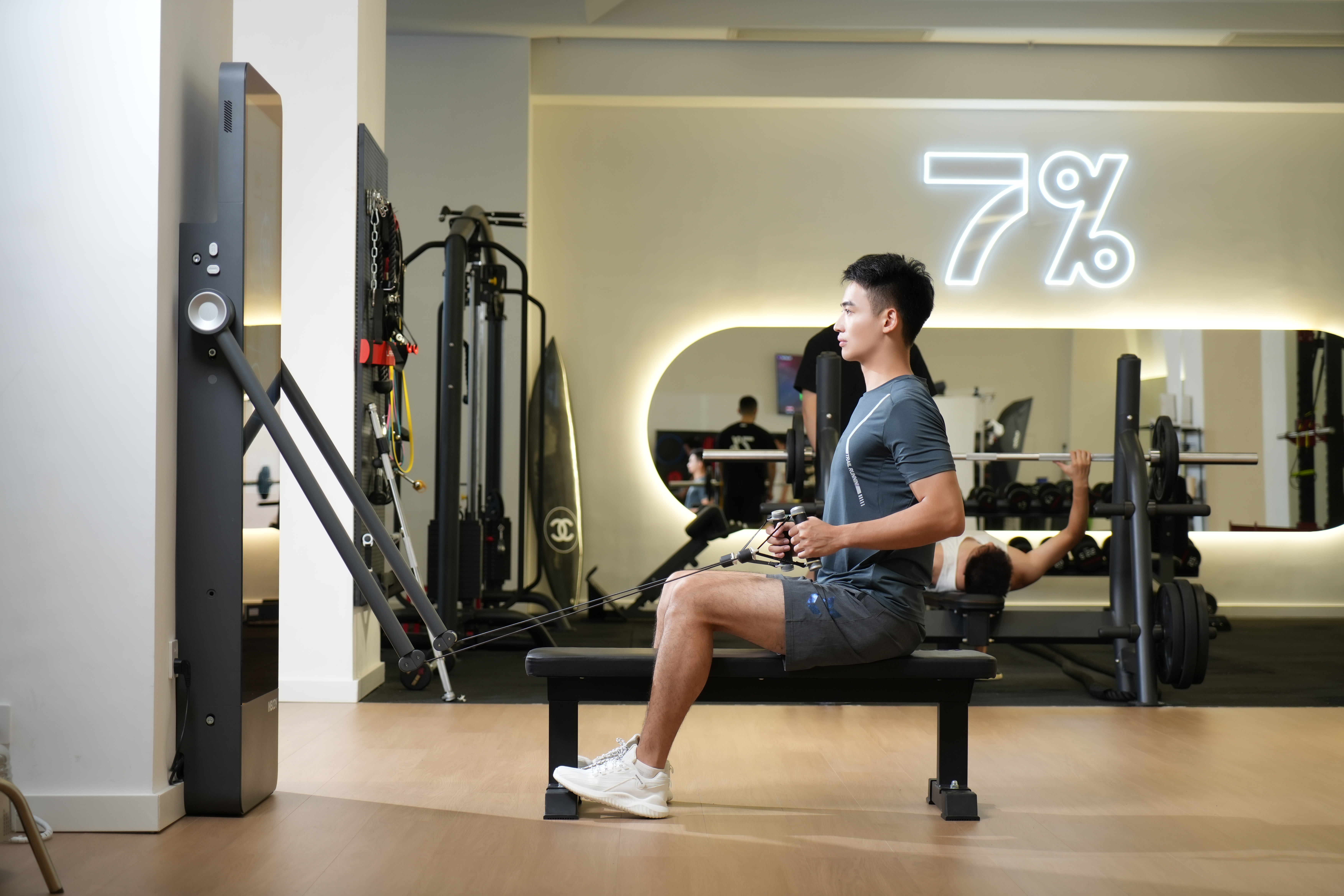 Home gym digital best sale weight