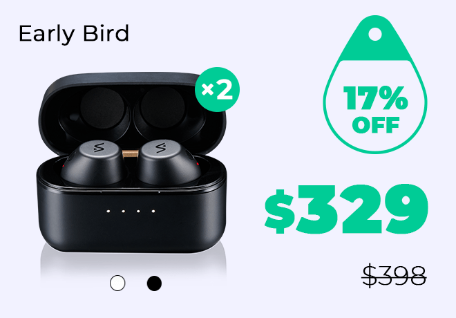 Velacy World s 1st CD Quality Low Latency Earbuds Indiegogo