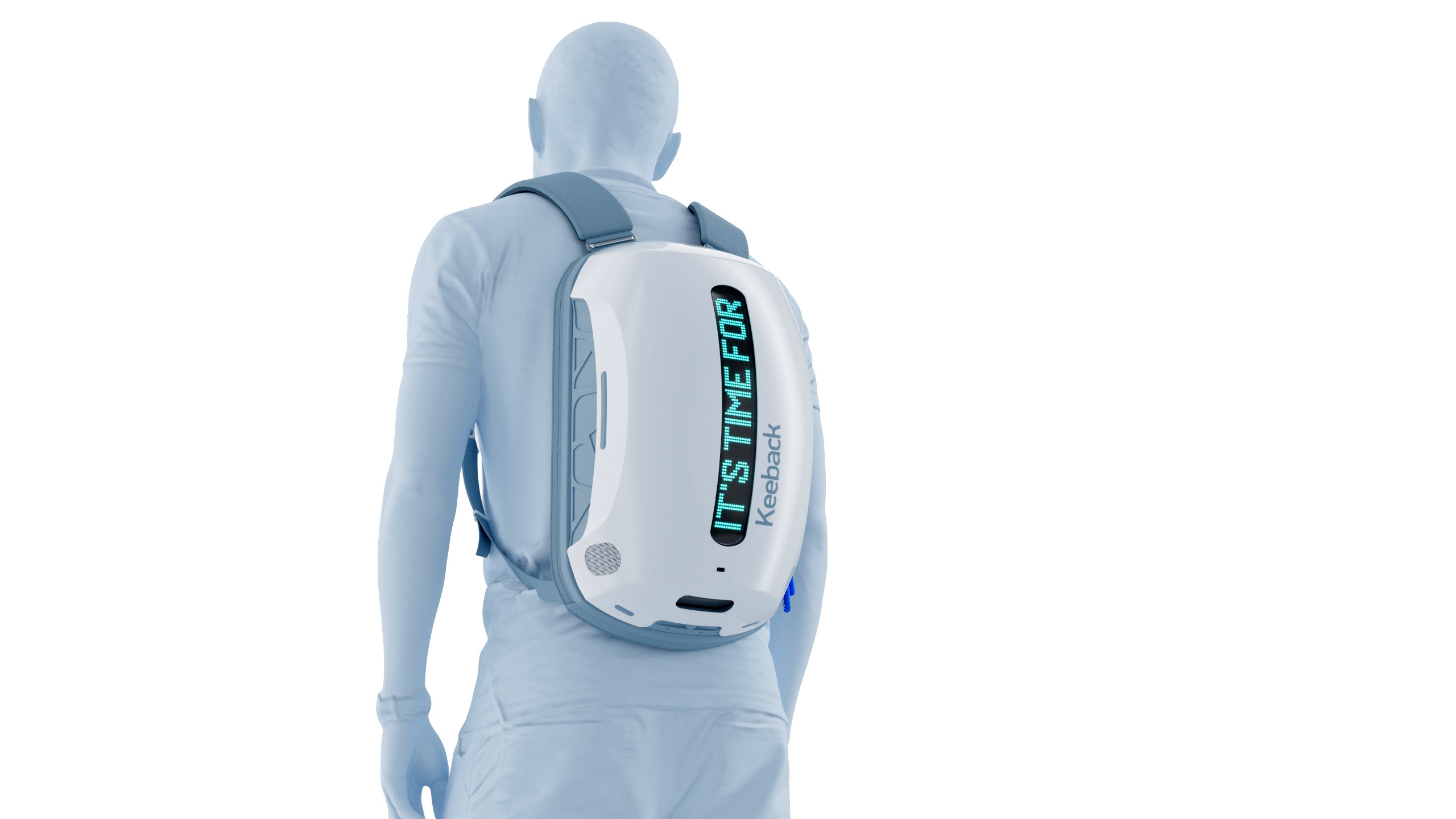Futuristic backpacks sales