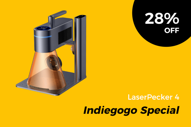 LaserPecker 4:Dual-Laser Engraver for All Material | Indiegogo