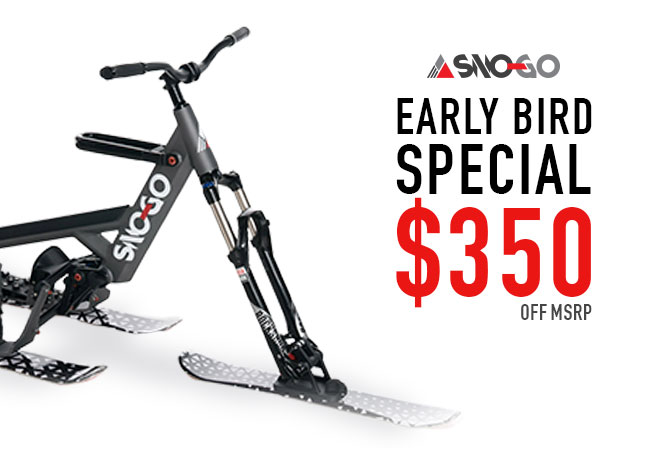 Snow best sale go bike