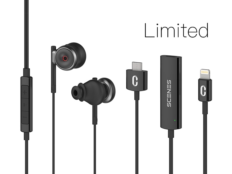 Scenes lifelike outlet vr recording earphone
