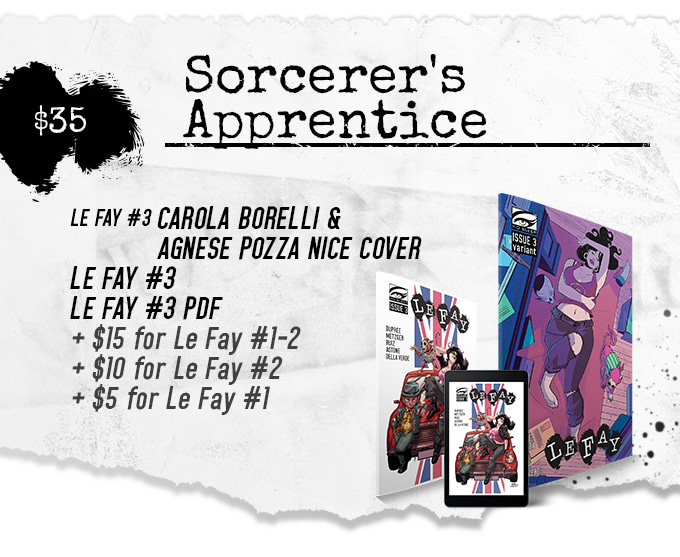 Le Fay 3 If Jessica Jones Was A Fay Sorceress Indiegogo