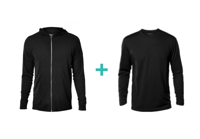 Compact travel hoodie shop
