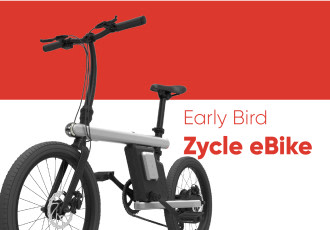 Zycle eBike - Sleek Aesthetic \u0026 Narrow 