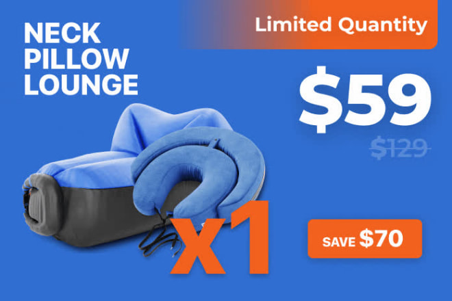 Neck Pillow Lounge Ultimate Travel Experience Indiegogo