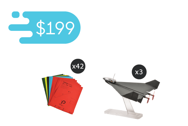 POWERUP 4.0 The Next-Generation Smartphone Controlled Paper Airplane Kit