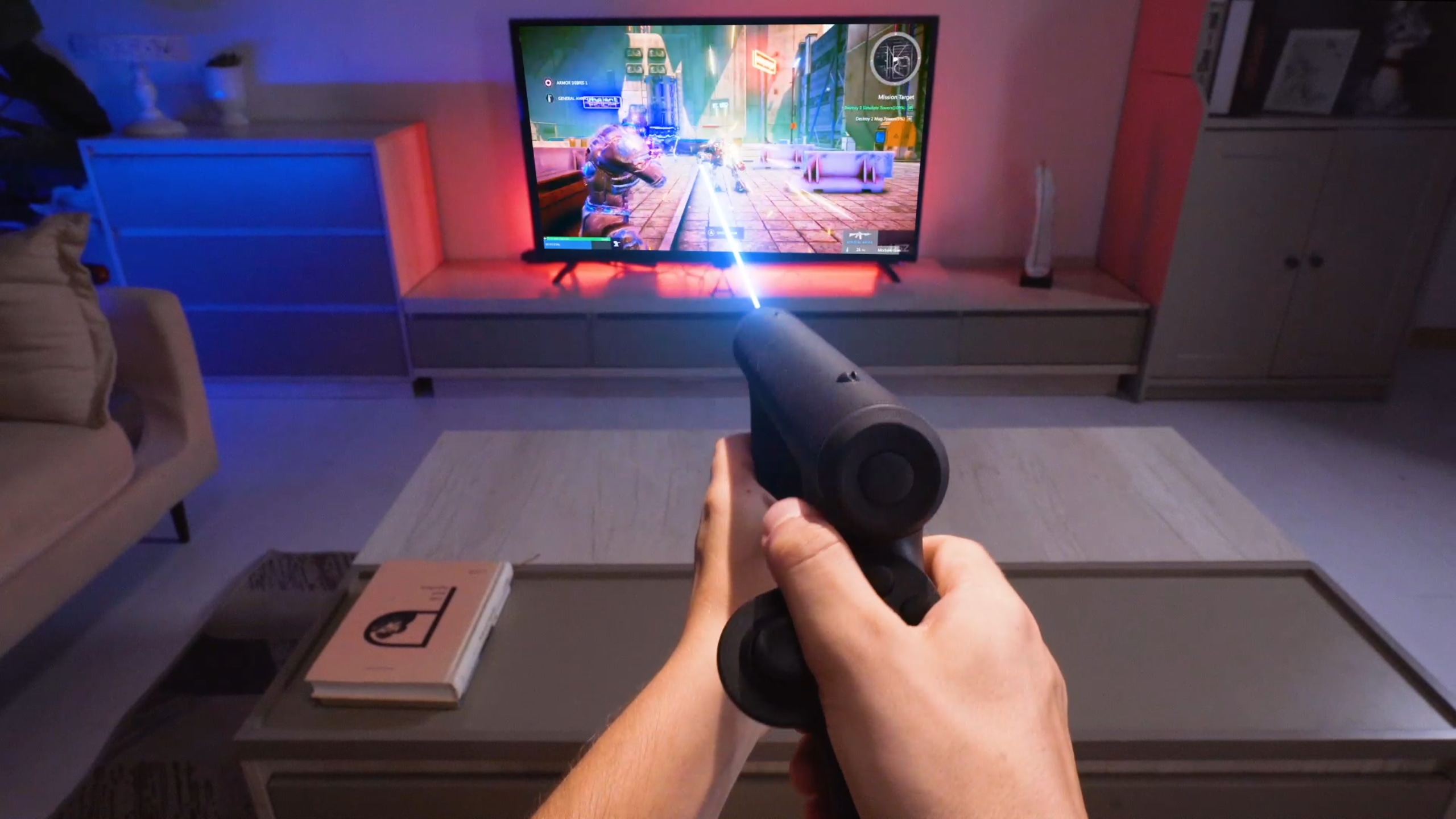 World S 1st Laser Targeting Gun Shaped Controller Indiegogo
