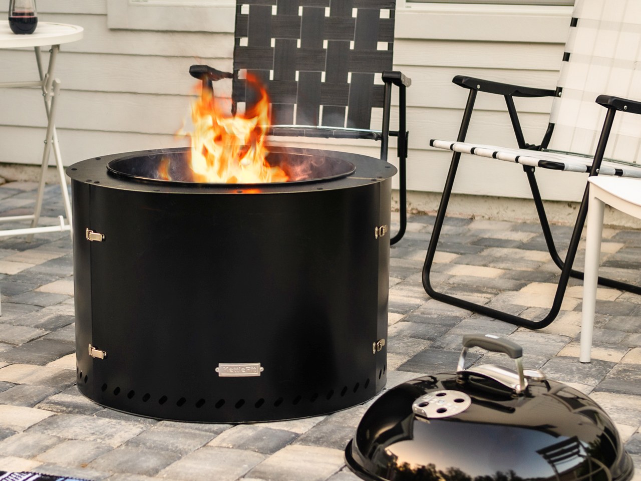 Weber top fire pit
