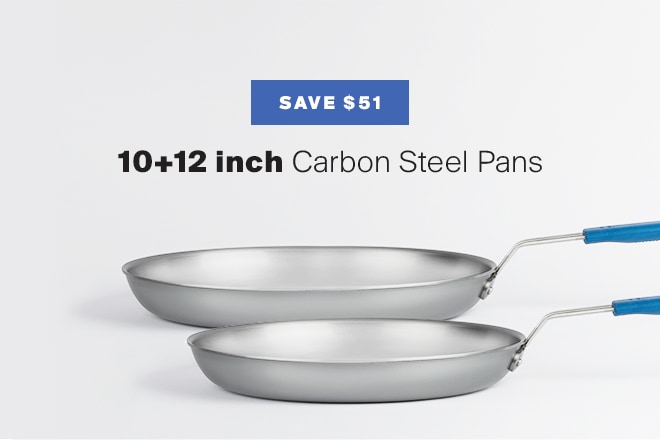 The Misen Carbon Steel Pan