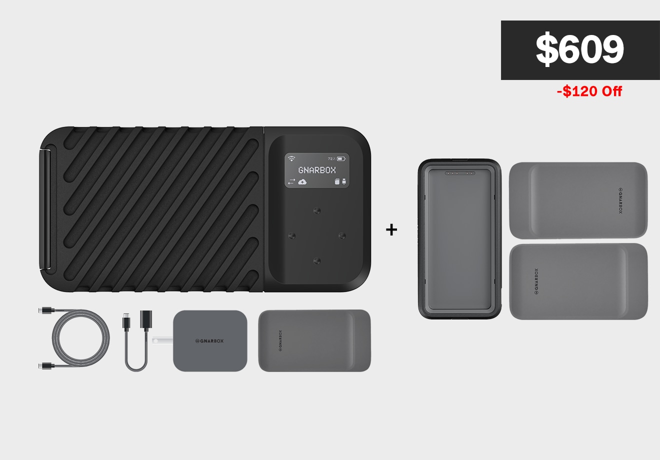 GNARBOX 2.0 SSD Rugged backup device for cameras Indiegogo
