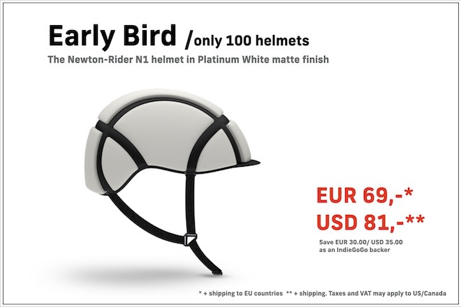 Foldable helmet indiegogo cheap