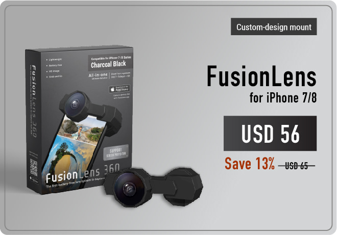 Fusionlens Capture In Full 360 No Battery Needed Indiegogo