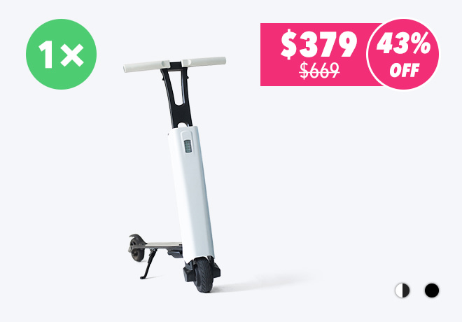 FlowDot The Lightweight Self Balancing E Scooter Indiegogo