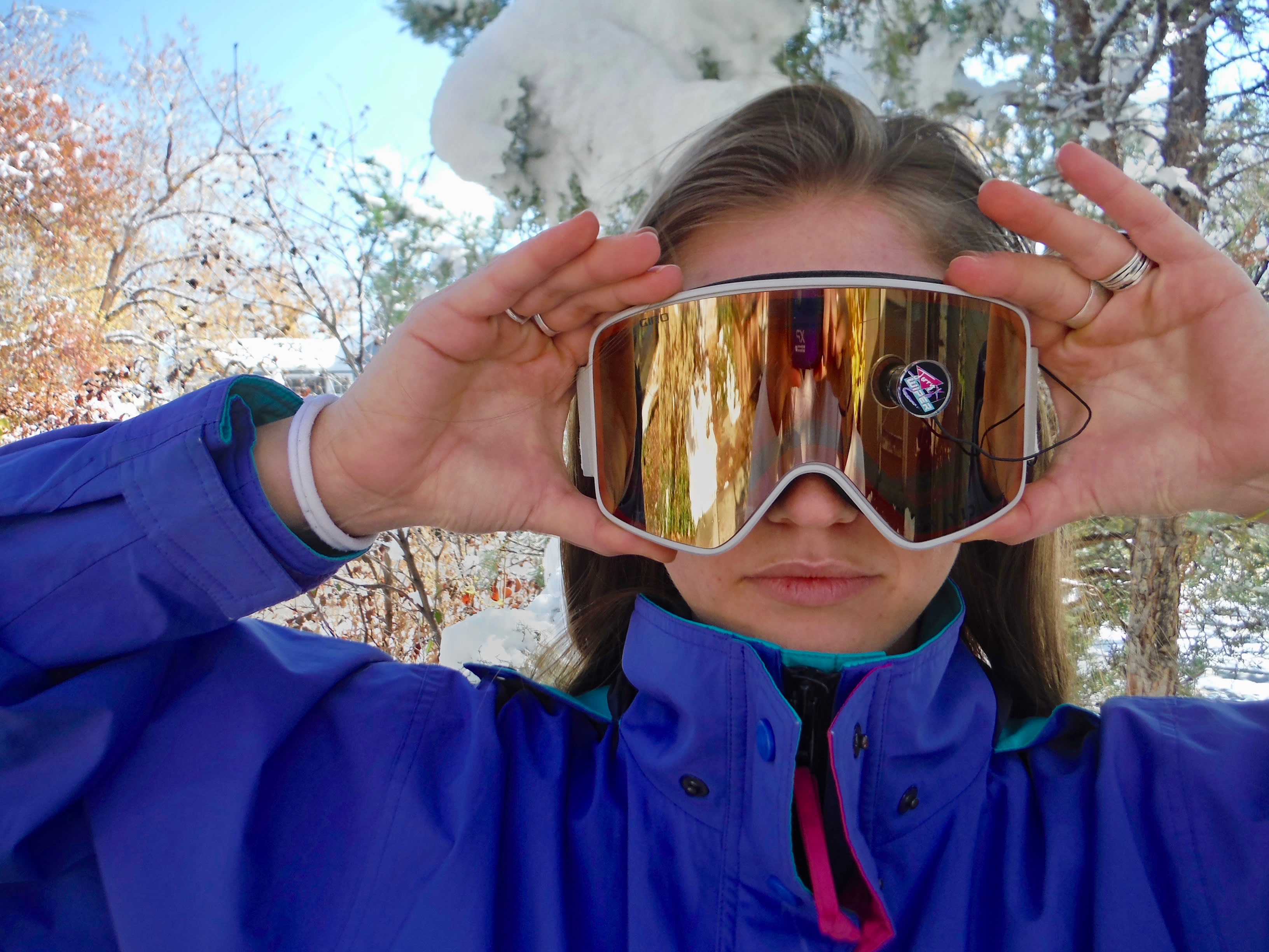 Windshield wiper goggles store