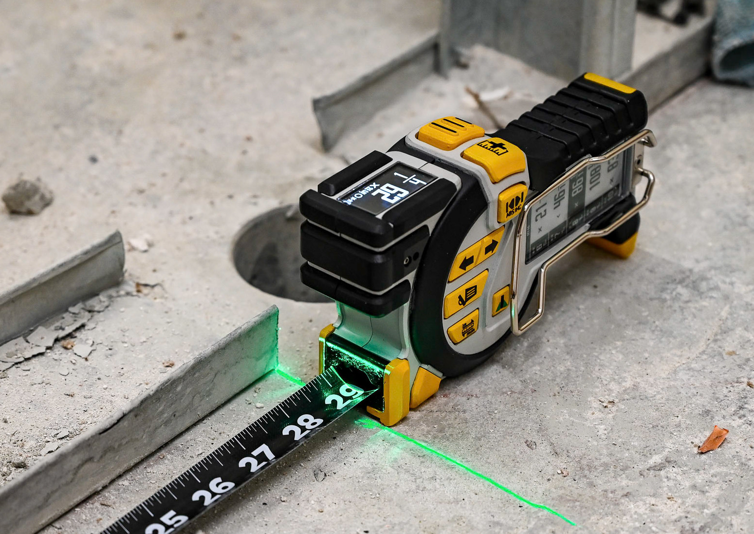 Green laser tape measure sale