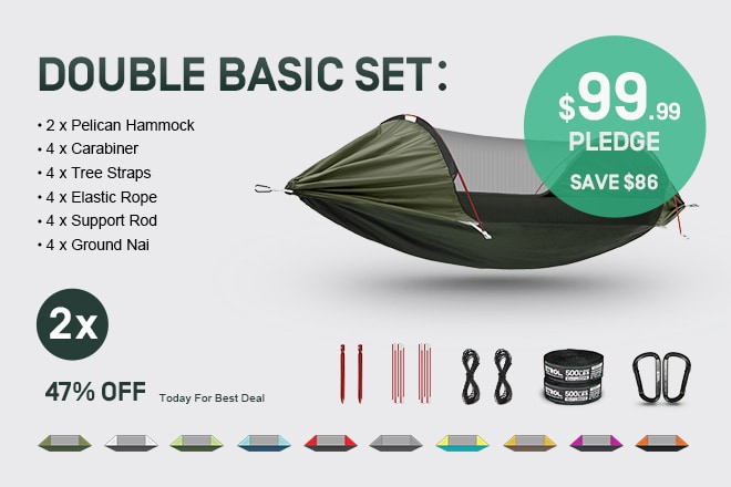 ETROL 3 in 1 Pelican hammock Your camping buddy Indiegogo