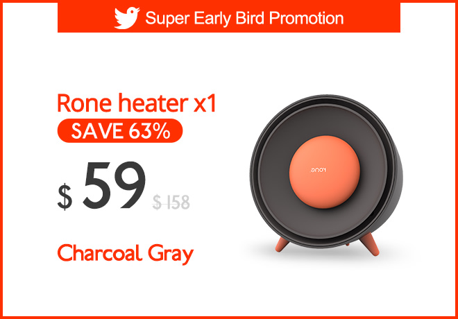 Rone Mini Heater Keeping You Warm And Happy Indiegogo
